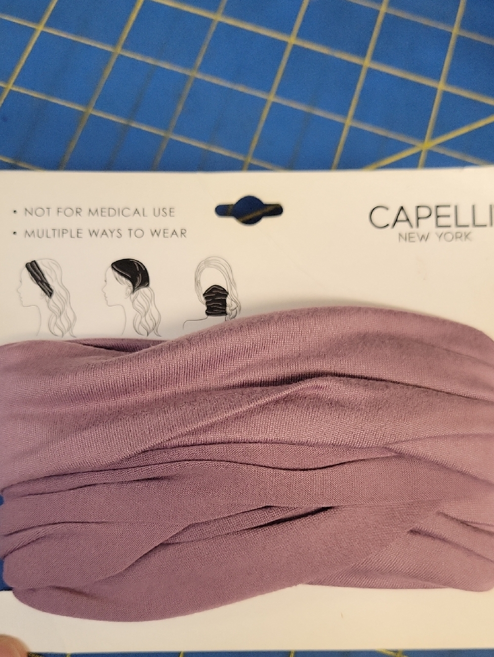 Capelli New York Lilac Twist Headband Fashion Wrap NWT